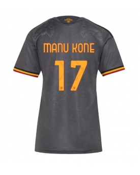 AS Roma Manu Kone #17 Maglia Gara Terza Repliche 2026-27 Donna Maniche Corte AS Roma Manu Kone #17 Maglia Gara Terza Repliche 2026-27 Donna Maniche Corte